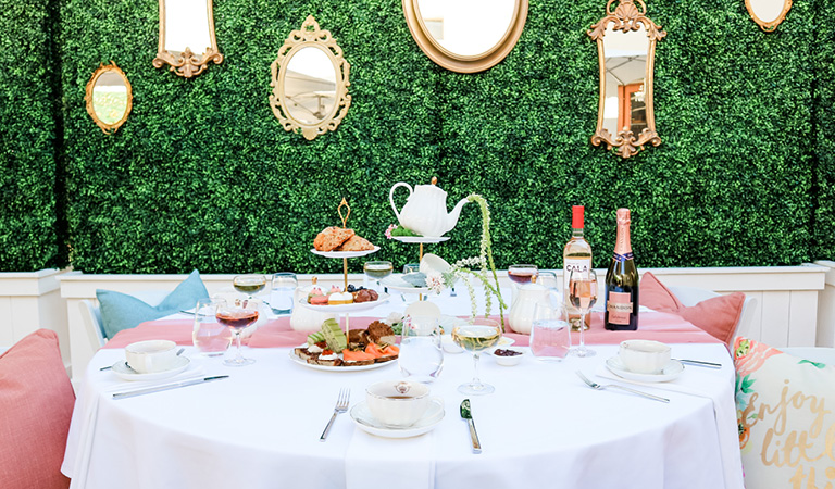 Eggs served at Tangata Restaurant in Orange County